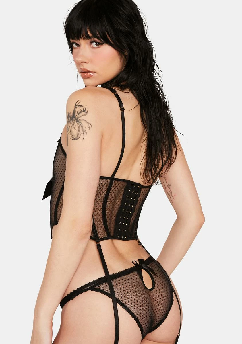 X_Seven 'til Midnight Wicked My Best Behavior Lingerie Set 6 X_Seven 'til Midnight Wicked My Best Behavior Lingerie Set - Image 4