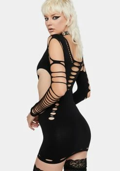 X_Leg Avenue Blessed & Distressed Mini Dress -Velvet Muse Store ePbGqISf7X2hdUTkE8iBTk8Czv4zGkkn 24