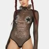 X_Mapale Feelin' Ouija Bored Bodysuit -Velvet Muse Store fKBz8niBwETmNRkrDQaxiFu3xQXW1R14 24