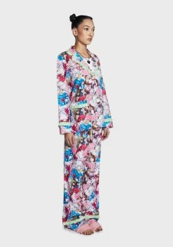 NGOrder Anime Long Sleeve Shirt And Trouser Set