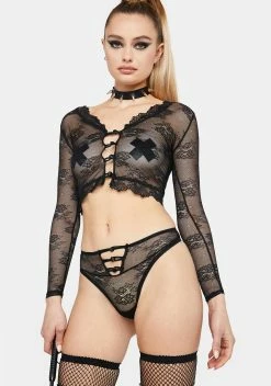 X_Seven 'til Midnight Better Late Than Never Lingerie Set