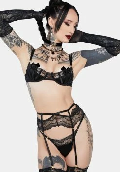 X_Seven 'til Midnight Secret Chat Lingerie Set