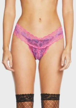 X_RenÃ© RofÃ©Â  Candy So Candid Lace Thong