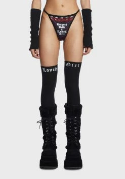 Too Fast Ringing Bells And Raising Hell Christmas Thong