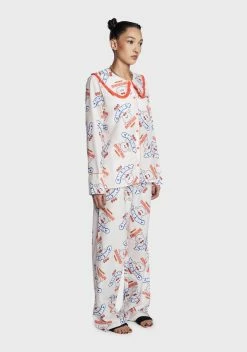 NGOrder Cherry Dreams Shirt And Trouser Set