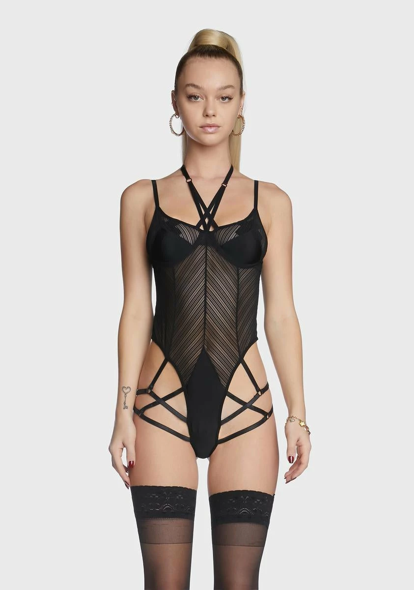 X_Hauty Lusty Intentions Mesh Teddy 3 X_Hauty Lusty Intentions Mesh Teddy