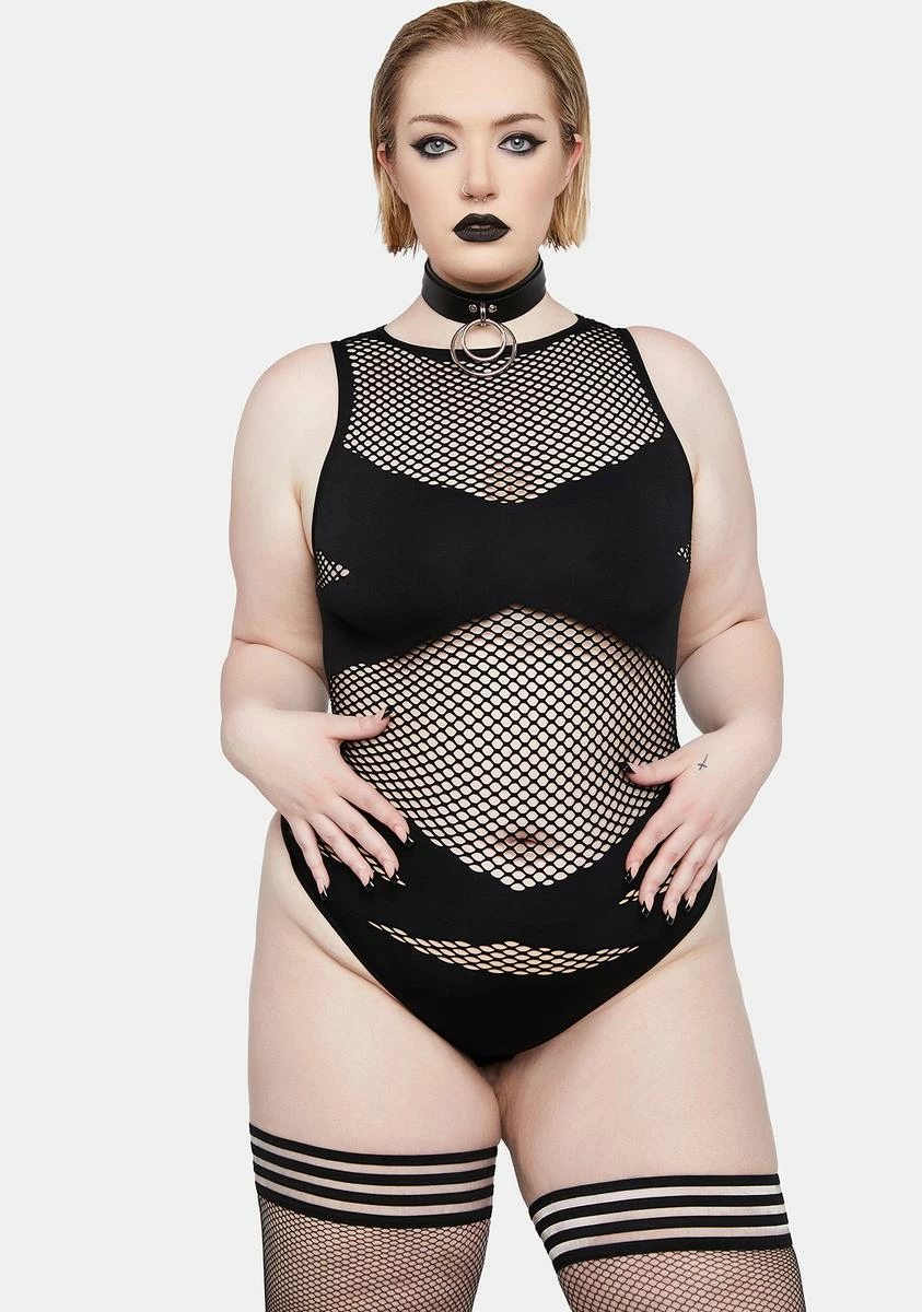 X_Pink Lipstick Plus Beg For Me Seamless Bodysuit 3 X_Pink Lipstick Plus Beg For Me Seamless Bodysuit