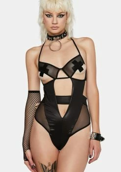 X_Mapale Make Me Moan Mesh Bodysuit