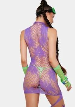 X_Be Wicked Violet Nothing To Lose Fishnet Mini Dress 9 X_Be Wicked Violet Nothing To Lose Fishnet Mini Dress -Velvet Muse Store mKullOy6hJi5uaCbgMIpamYoNnoqB44d 24