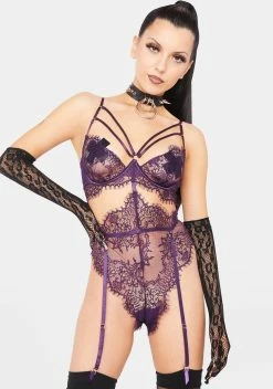 X_Dreamgirl Great Escape Garter Teddy