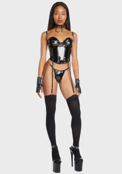 Forplay Vinyl Bustier Lingerie Set -Velvet Muse Store mcjODFCSLMN1Vkg7pj13AC4awPKFPWFM 24