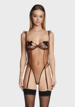 Forplay Sheer Seduction Teddy