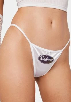 MaryJaneNite Kindness Reflective G-String Panty