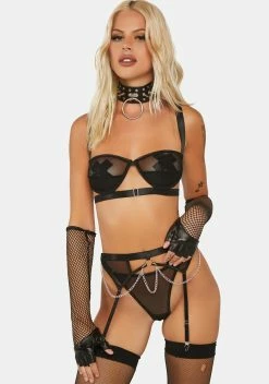 X_PTLHZ Need You Tonight Lingerie Set