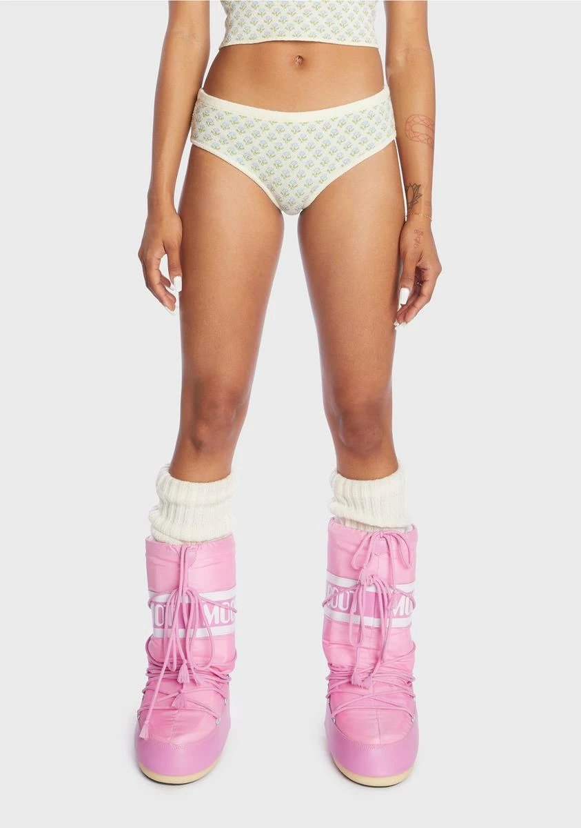 Knitty Kitty Little Flower Knit Panty 3 Knitty Kitty Little Flower Knit Panty