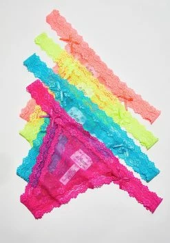 X_Coquette Pack It Thong Set