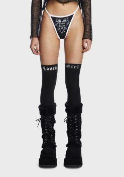 Too Fast I Promise I'm Not Okay Graphic Thong