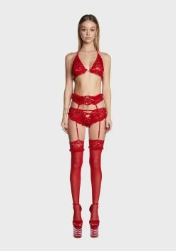 X_G World Intimates Blind Love Lingerie Set