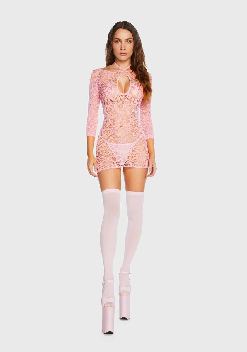 X_Leg Avenue Sweet All For You Net Dress 5 X_Leg Avenue Sweet All For You Net Dress - Image 3