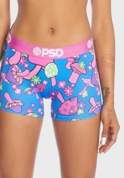 PSD Underwear Groovy Shroom Boy Shorts -Velvet Muse Store qDzaUpXga3UlKc2Gqt78VMvySxcQpAGC 24