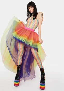 X_Be Wicked Luv Ya Always Rainbow Bodysuit -Velvet Muse Store qTce53zwgTtjJTOGkTxrLypyzMdqnWn2 24