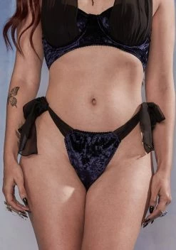 Widow Under My Spell Side Tie Panties -Velvet Muse Store tA2L6k3slCjyQpFTrKeJtvc49TVYygYx 24
