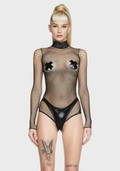 X_RenÃ© RofÃ©Â  High Demand Sheer Bodysuit