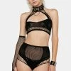 X_Leg Avenue Forbidden Fruit Keyhole Lingerie Set