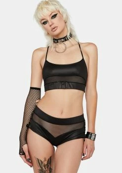 X_Mapale Impure Desire Mesh Lingerie Set