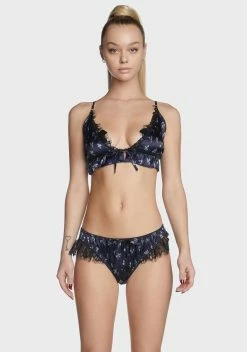 X_Hauty Midnight Garden Lingerie Set