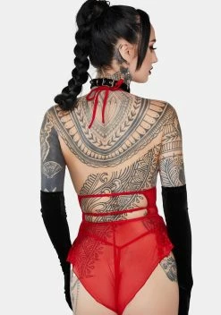 X_Mapale The Last Beat Sheer Teddy -Velvet Muse Store xj32Nwxk8BdFYVFvdOeK2YdLdPF4oFL6 24