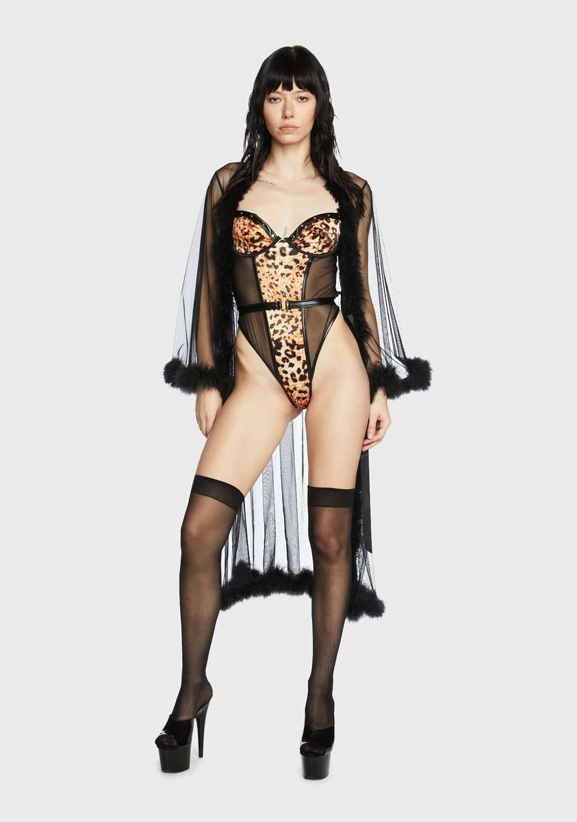 Roma Jungle Kitten Belted Teddy 5 Roma Jungle Kitten Belted Teddy - Image 3