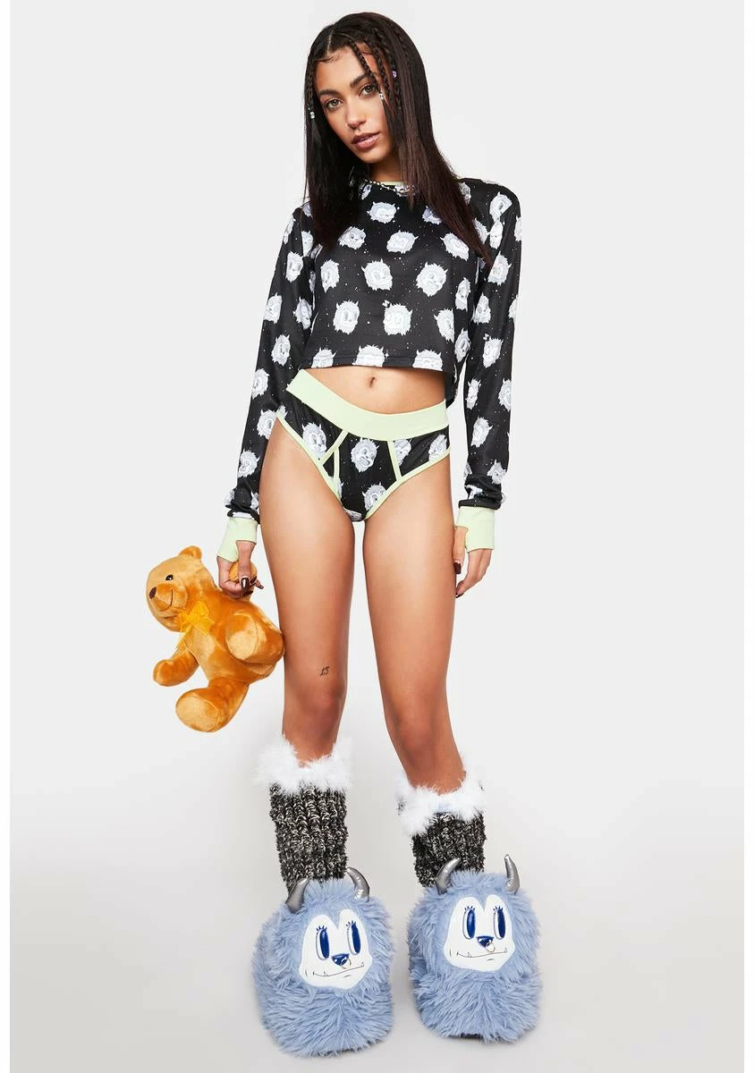 DELiA*s By Dolls Kill Abominally Cute Pajama Top 5 DELiA*s By Dolls Kill Abominally Cute Pajama Top - Image 3