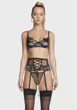 X_Glitter Desires Of Lust Lingerie Set